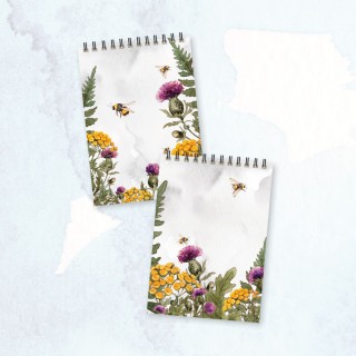 A6 Recycled Notepad-Busy Bee product image