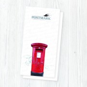 Postmark Smooth White DL Envelopes