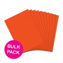 Bright Orange Card 100 Sheets