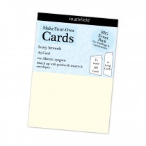 A5 Ivory Smooth Card 100s