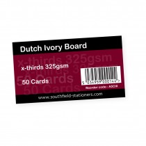 Dutch Ivory Cards X-thirds