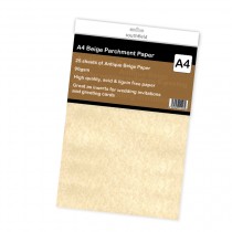A4 Beige Parchment Paper 25 Sht