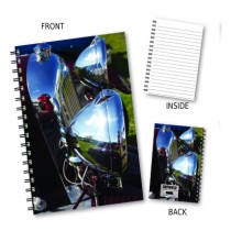 Chrome Headlight Notebook