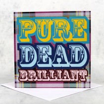Dead Brilliant Greeting Card