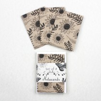 Eco Notecards Flowers & Ferns