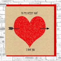 Eco Love You Card-Better Half