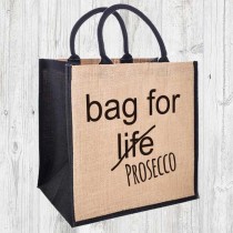 Bag For Life Jute Shopper+Tag