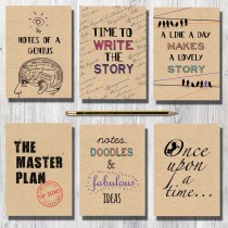 A6 Eco Notebook-Assorted