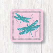 Classic Coaster-Dragonflies