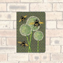 A6 Notebook-2 Round Corners-Bees