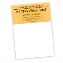 P -White Card 160gsm -30 sheets