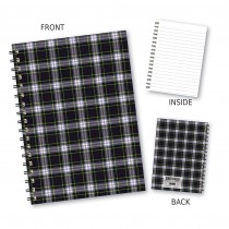 Gordon Style Tartan Notebook