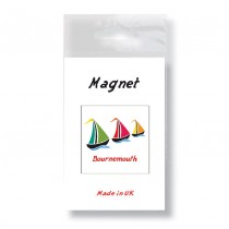 Sail Boat Bagged Fridge Magnet