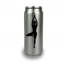 Aluminium Thermos Flask with Straw