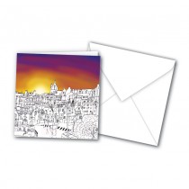 Sketch Town Greeting Card