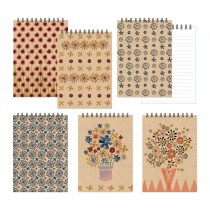 A6 Eco Flower Notepad
