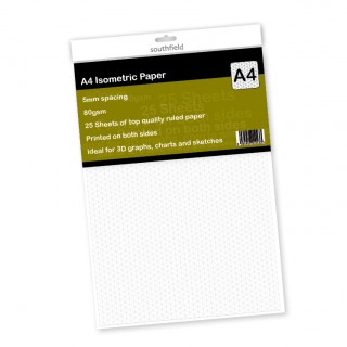 Isometric Paper 5mm 25 Sht product image