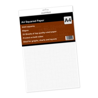 5mm Squared Paper 25 Sht product image