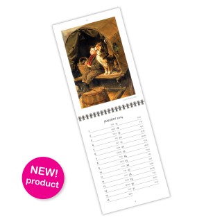 A5 Fold Open Calendar with wiro product image