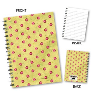 Red Flower Wiro Notebook product image