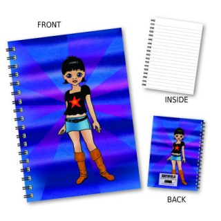 Girl Character Wiro Notebook product image
