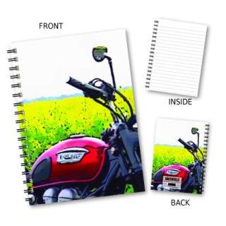 Red Triumph Notebook product image