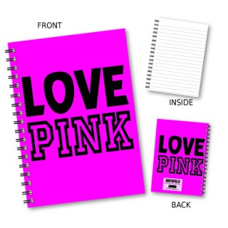 Love Pink' Wiro Notebook product image