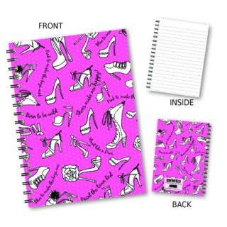 Pink Shoes Wiro Notebook product image