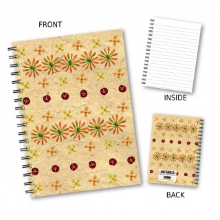 Natural Floral Wiro Notebook product image