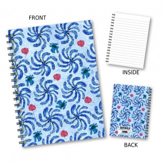 Floral Swirl Wiro Notebook product image