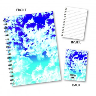 Cloud Pattern Wiro Notebook product image