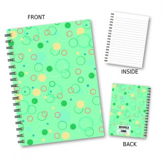 Small Circles Wiro Notebook product image