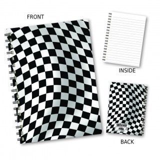 Chequer Design Wiro Notebook product image