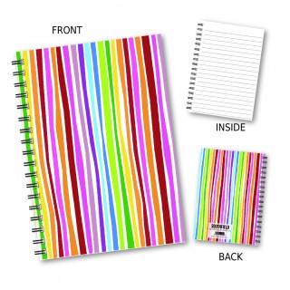 Modern Stripes Wiro Notebook product image