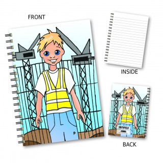 Cartoon Builder Wiro Notebook product image