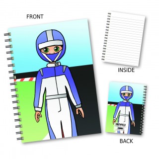 Cartoon Spaceman Wiro Notebook product image