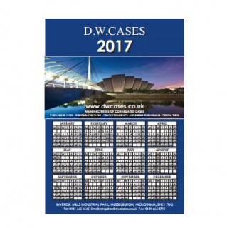 A3 Single Page Calendar product image