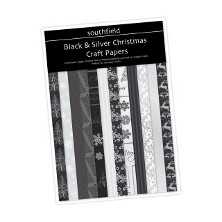 Black & Silver Xmas Craft  Pack product image