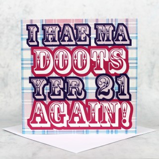 21 Again Greeting Card product image