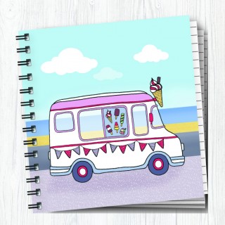 Sq Notebook Ice Cream Truck product image