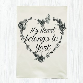 My Heart Belong Tea Towel+Tag product image