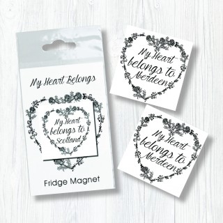 My Heart Belongs Bagged Magnet product image