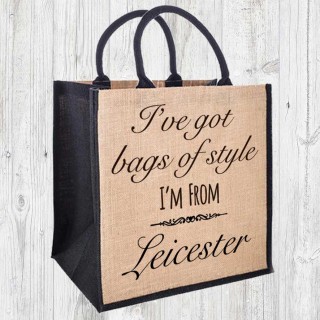 Bags of Style Jute Shopper+Tag product image