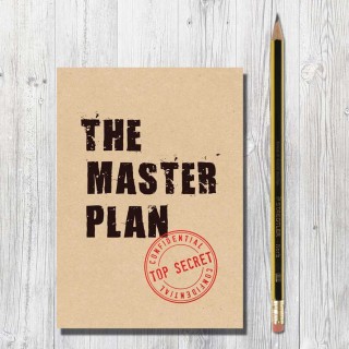 A6 Eco Notebook-Master Plan product image