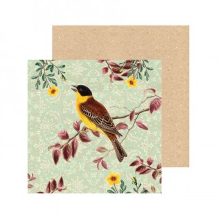 Watercolour Finch Greeting Card product image