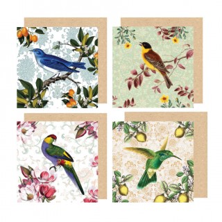 Watercolour Vintage Bird Greeting Cards product image