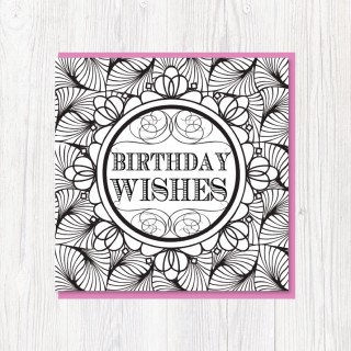 Colour-In Birthday Card 2 product image
