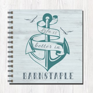 Life Is Better Wiro Notebook product image