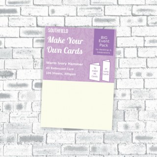 A5 Ivory Hammer Cards (100) product image