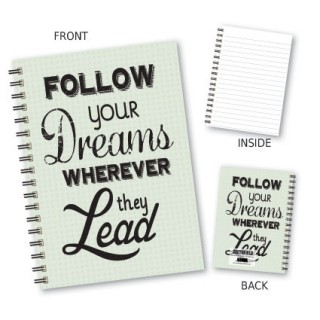 Follow Your Dreams' Notebook product image